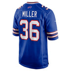 Herb Miller Buffalo Bills Nike  Game Jersey -  Royal