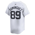 Jasson Dominguez New York Yankees Nike Home Limited Player Jersey - White