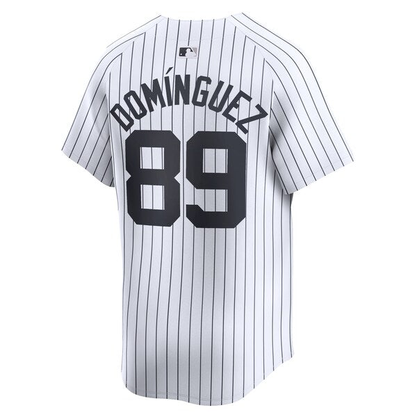 Jasson Dominguez New York Yankees Nike Home Limited Player Jersey - White