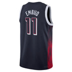 Joel Embiid Unisex Nike Men's USA Basketball 2024 Swingman Player Jersey - Navy