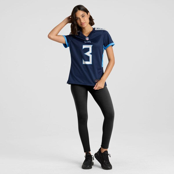 Johnny Hekker Tennessee Titans Nike Women's Team Game Jersey -  Navy