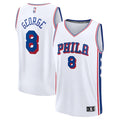 Paul George Philadelphia 76ers  Youth Fast Break Replica Player Jersey - Association Edition - White