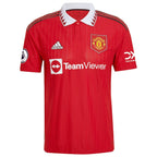 adidas Bruno Fernandes Manchester United Red 2022/23 Home Team Authentic Player Jersey