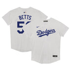 Mookie Betts Los Angeles Dodgers Nike Preschool Home Game Jersey - White