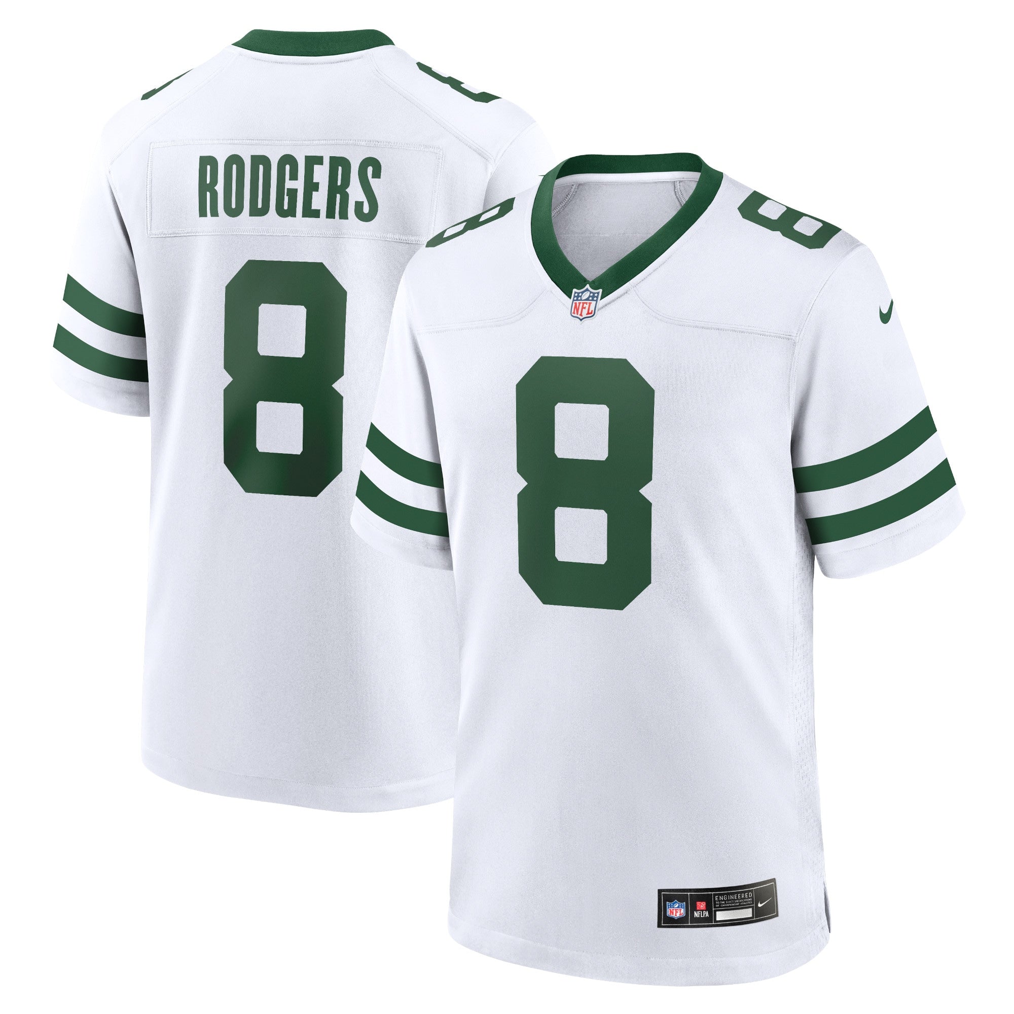 Aaron Rodgers New York Jets Nike Game Jersey - Gotham Green/Black/White