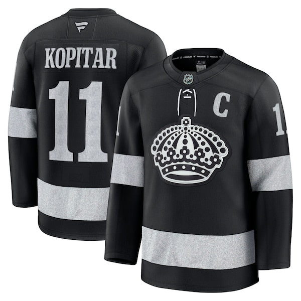 Anze Kopitar Los Angeles Kings  Alternate Premium Jersey - Black