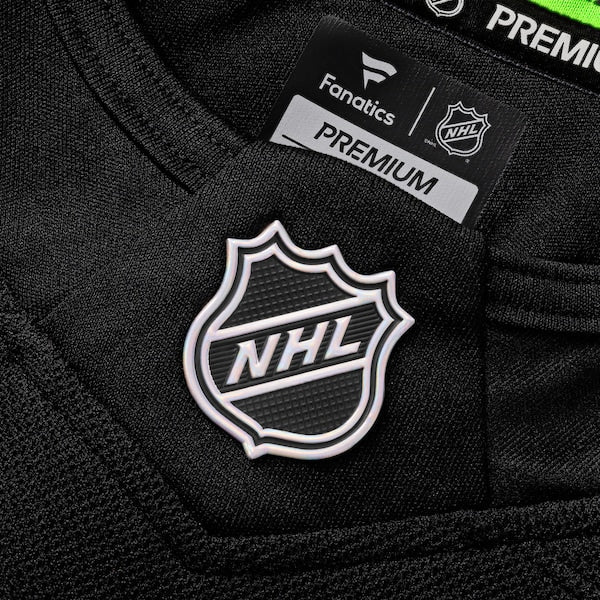 Jamie Benn Dallas Stars  Alternate Premium Jersey - Black/Kelly Green