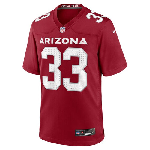 Trey Benson Arizona Cardinals Nike Team Game Jersey -  Cardinal