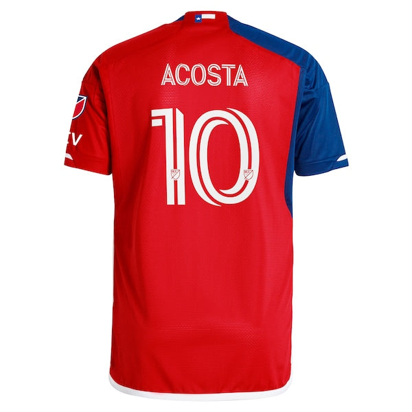 Luciano Acosta FC Dallas adidas 2024 After Burner Authentic Player Jersey - Navy