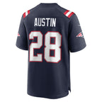 Alex Austin New England Patriots Nike  Game Jersey -  Navy