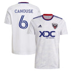Russell Canouse D.C. United adidas 2022 The Marble Replica Player Jersey - White