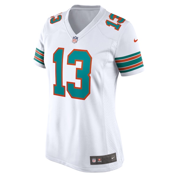 Dan Marino Miami Dolphins Nike Women's Retired Player Jersey - White/Aqua