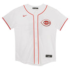 Elly De La Cruz Cincinnati Reds Nike Preschool Home Game Jersey - White
