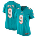Kelvin Joseph Miami Dolphins Nike Women's Team Game Jersey -  Aqua