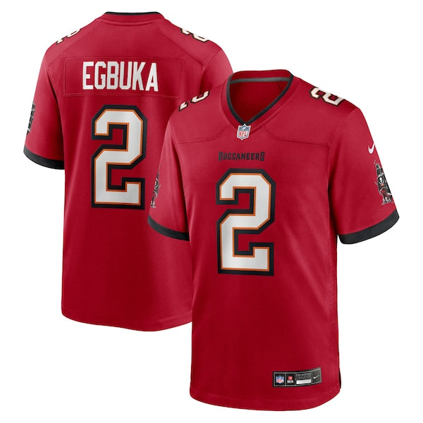 Emeka Egbuka  Tampa Bay Buccaneers Nike Team  Game Jersey -  Red