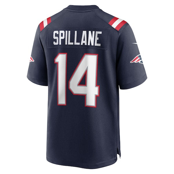 Robert Spillane New England Patriots Nike Team Game Jersey -  Navy