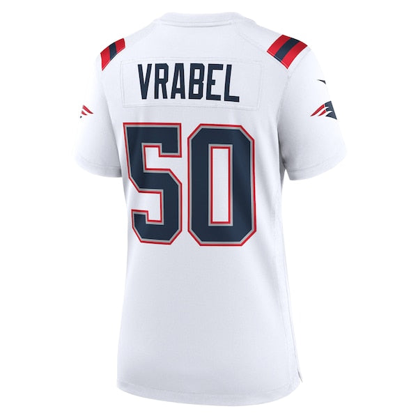 Mike Vrabel New England Patriots Nike Women's Retired Player Game Jersey - White