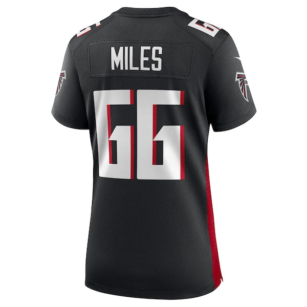 Joshua Miles Atlanta Falcons Nike Women's  Game Jersey -  Black