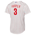 Bryce Harper Philadelphia Phillies Nike Youth Home Replica Player Jersey - White
