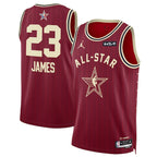LeBron James Jordan Brand Unisex 2024 NBA All-Star Game Swingman Jersey - Crimson