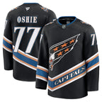 TJ Oshie Washington Capitals  Alternate 50th Anniversary Premium Jersey - Black/Red