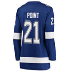 Brayden Point Tampa Bay Lightning  Women's Breakaway Player Jersey - Blue