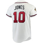 Chipper Jones Atlanta Braves Authentic Jersey - White