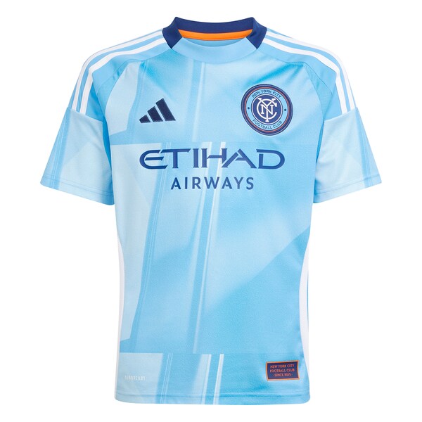 Thiago Martins New York City FC adidas Youth 2025 The Excelsior Kit Replica Player Jersey - Light Blue