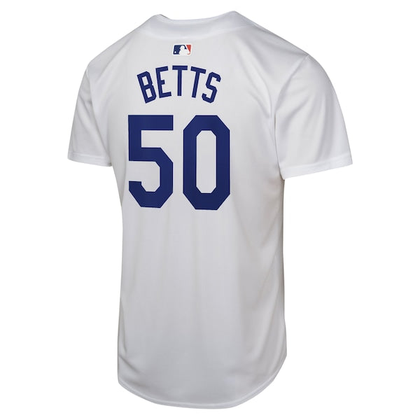 Mookie Betts Los Angeles Dodgers Nike Youth Home Game Player Jersey - White