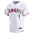 Los Angeles Angels Nike #1 Dad Home Limited Jersey - White