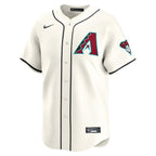 Zac Gallen Arizona Diamondbacks Nike Alternate Limited Player Jersey - Cream