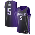 De'Aaron Fox Sacramento Kings Jordan Brand Unisex Swingman Jersey - Statement Edition - Purple