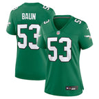Zack Baun Philadelphia Eagles Nike Women's Alternate Game Jersey -  Kelly Green/Green