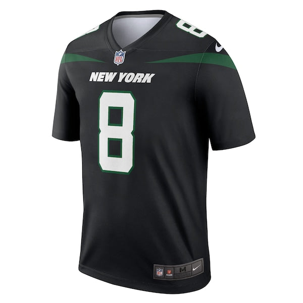Aaron Rodgers New York Jets Nike Men's Alternate Legend Player Jersey - Stealth Black/Green/White