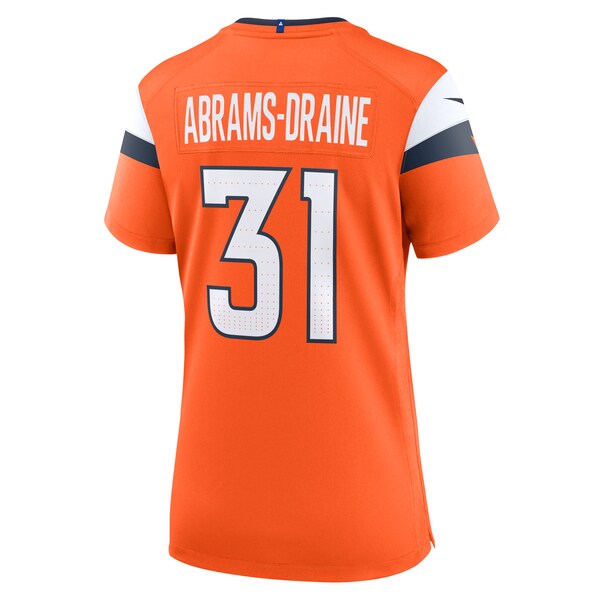 Kris Abrams-Draine Denver Broncos Nike Women's Team Game Jersey -  Orange