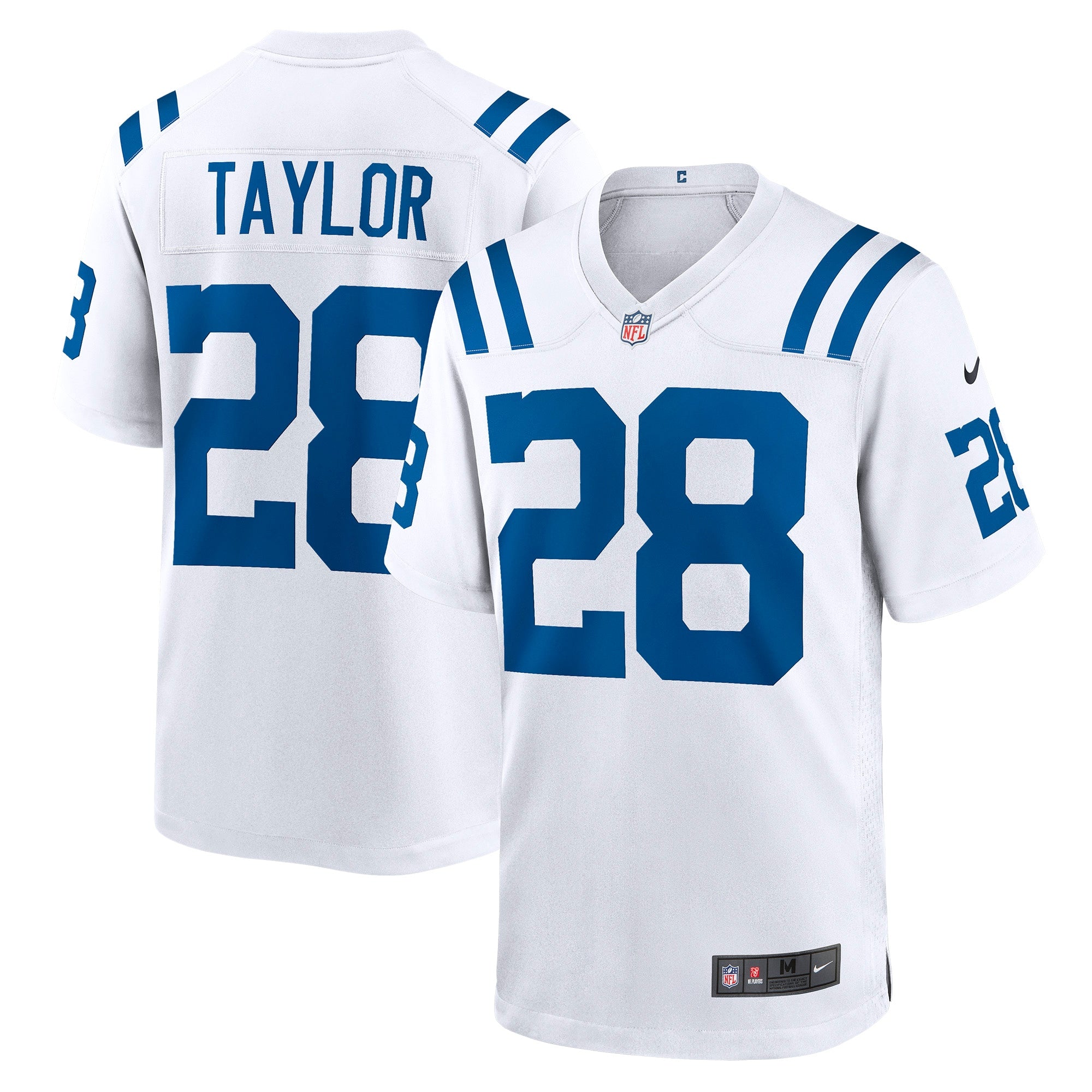 Jonathan Taylor Indianapolis Colts Nike Game Player Jersey - Royal/White