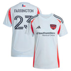 Logan Farrington FC Dallas adidas Women's 2025 The Inferno Kit Replica Player Jersey - Light Blue