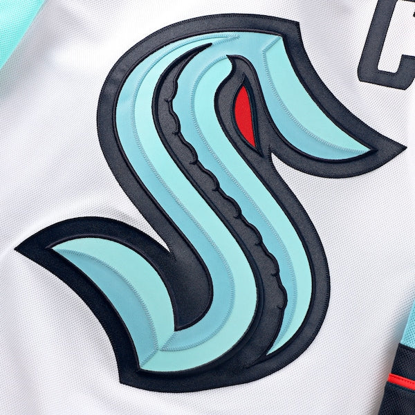 Seattle Kraken  Away Premium Custom Jersey - White/Navy