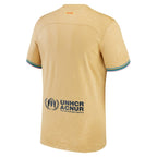 Barcelona Nike 2022/23 Away Replica Blank Jersey - Yellow