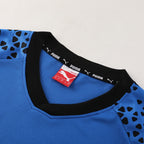 Puma Short Sleeve Training Jersey Set-PD02- Dark Blue/Black