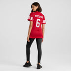 Malik Mustapha San Francisco 49ers Nike Women's  Game Jersey -  Scarlet
