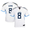 Will Levis Tennessee Titans Nike Youth Player Game Jersey - White