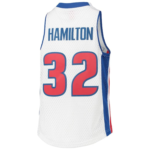 Richard Hamilton Detroit Pistons Youth 2003/04 Hardwood Classics Swingman Jersey - White