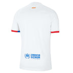 Barcelona Nike 2023/24 Away Replica Jersey - White
