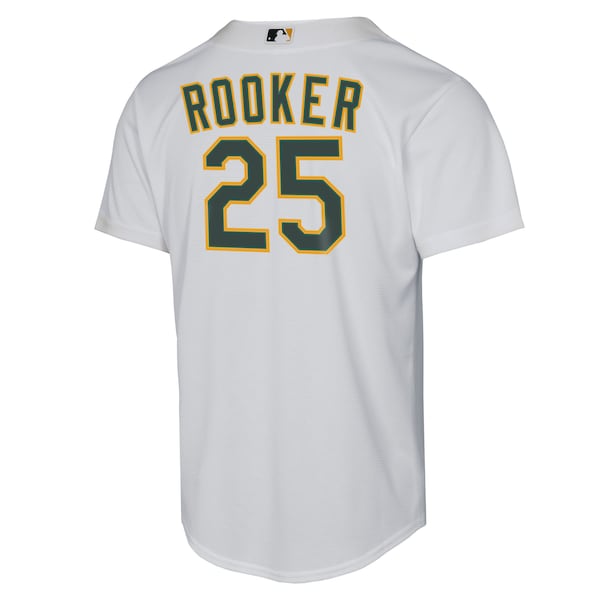 Brent Rooker Athletics Nike Youth Home Replica Jersey - White