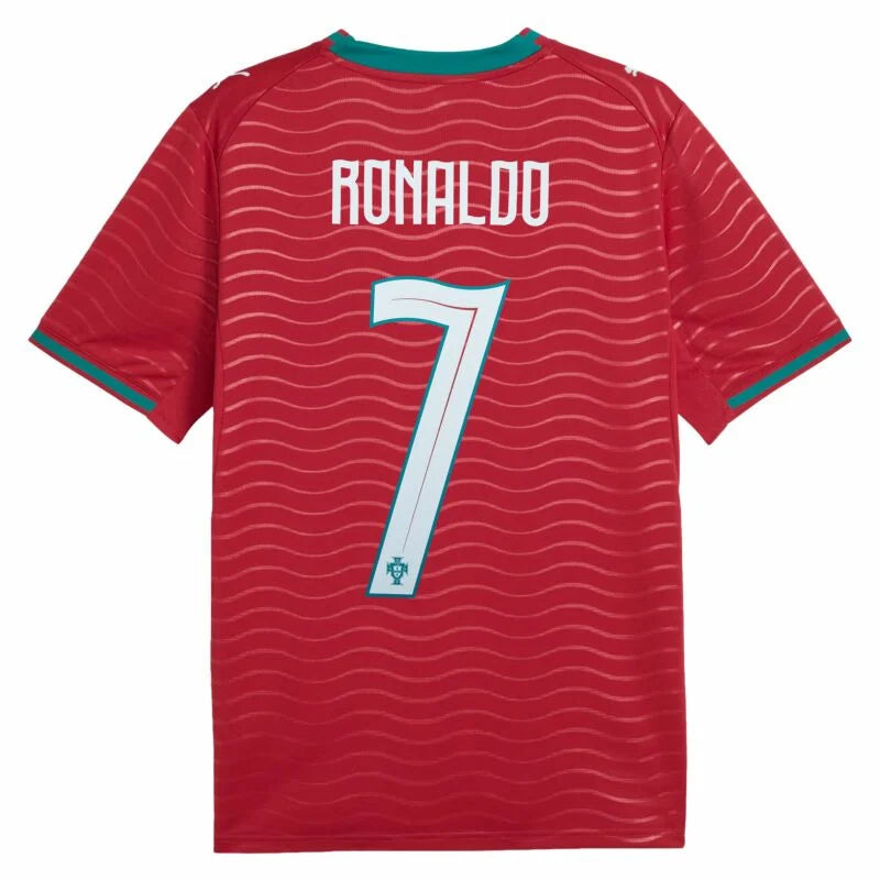Cristiano Ronaldo Portugal National Team Puma 2026 Youth Home Replica Jersey - Red