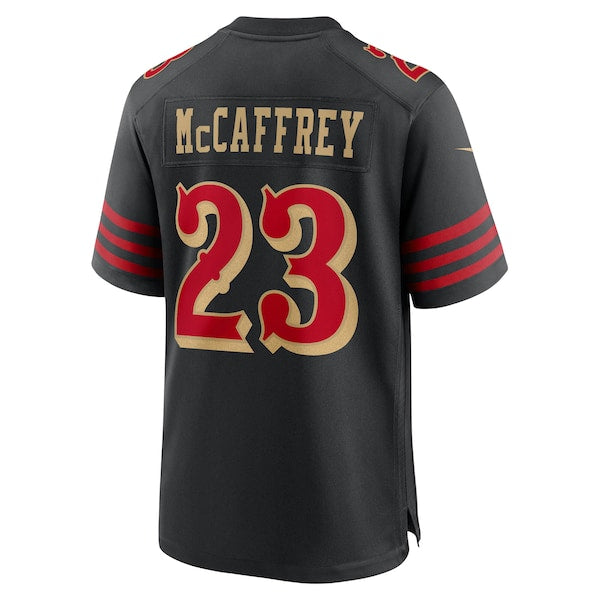 Christian McCaffrey San Francisco 49ers Nike 2025 Rivalries Collection Game Jersey - Black