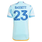 Cole Bassett Colorado Rapids adidas 2024 New Day Kit Replica Jersey - Light Blue