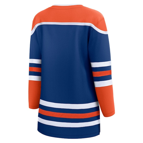 Edmonton Oilers  Women's 2025 Stanley Cup Final Home Breakaway Jersey - Royal