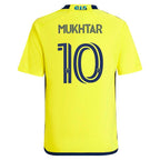 Hany Mukhtar Nashville SC adidas Youth 2024 The 615 Kit Replica Player Jersey - Yellow